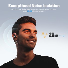 Phenyx Pro in-Ear Monitor Earphones, Sound Isolating Wired Earbuds w/Detachable 2-Pin Cable, Ergonomic Fit, Universal Compatibility, Professional IEM Headphones for Musicians & Audiophiles (PME-10)