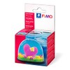 FIMO 70 x 52 mm Oval Snow Globe, Transparent