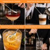 12pcs 12 Inch Bar Spoon, Muddler, Stainless Steel Cocktail Mixing