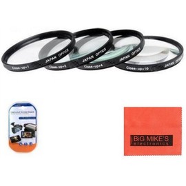 67mm Close-Up Filter Set (+1, +2, +4 and +10 Diopters) Magnification Kit For Canon Digital EOS Rebel SL1, T1i, T2i, T3, T3i, T4i, T5, T5i EOS60D, EOS70D, 50D, 40D, 30D, EOS 5D, EOS5D Mark III, EOS6D, EOS7D, EOS7D Mark II, EOS-M Digital SLR Cameras Which 