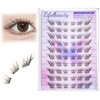 False Eyelashes Partial Outer Corner, Decorative False Eyelashes, One-touch False