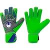 Uhlsport Herren Tensiongreen Soft HN Comp Torwarthandschuh, Dark grau/Fluo grün/Marin,