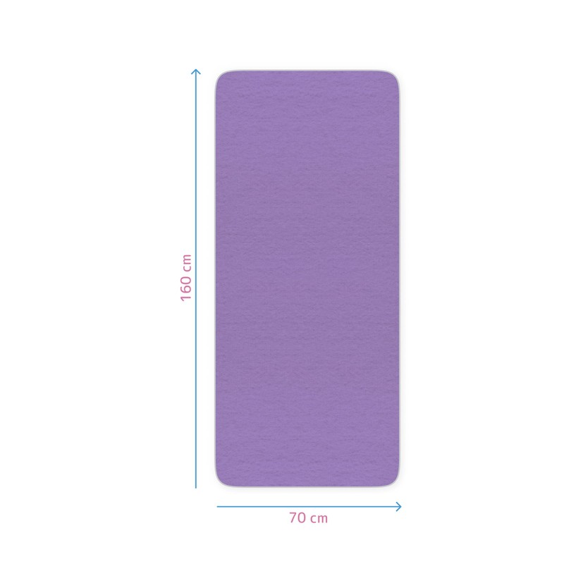 Baby Comfort Terry Fitted Sheet for 160x70 cm Toddler Junior
