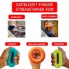 Grip Strength Trainer,Hand Grip Strengthener,Forearm Grip Workout - Grip Trainer