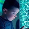 CALOVER Large 4FT Sensory Fish Bubble Tube Aquarium Night Light