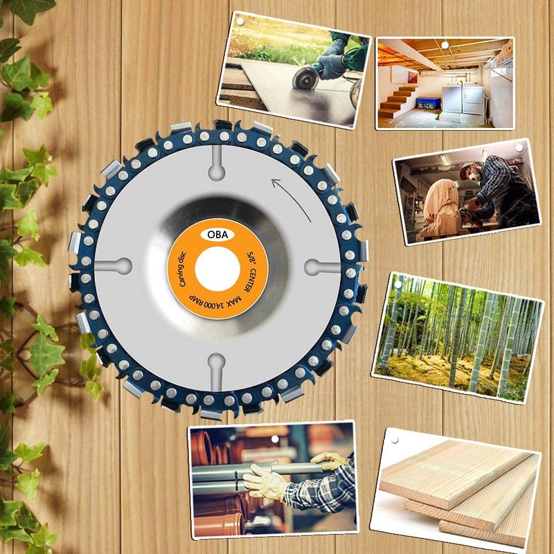 OBA Wood Carving Disc Stump Remover Stump Grinder for 4''