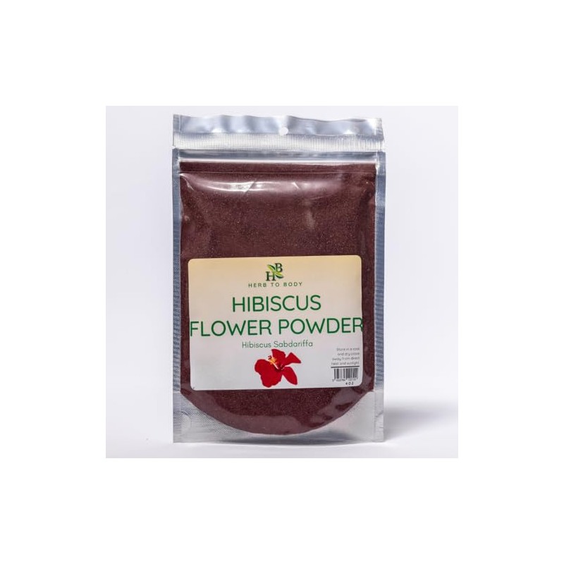 Herb To Body Hibiscus Flower Powder | Hibiscus Sabdariffa |