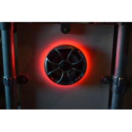 LED Speaker Rings for Wet Sounds Recon 6-S 6-BG XS-65 XS-650 REVO 6 6.5" - Pre-drilled- Ready to Install (2 Pack)