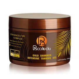 Natural Tanning Cream with Carrot Oil & Coconut – Hydrating Water-Resistant Lotion for Beach & Tanning Beds | Vegan & Cruelty-Free Bronze Enhancer (150ml)