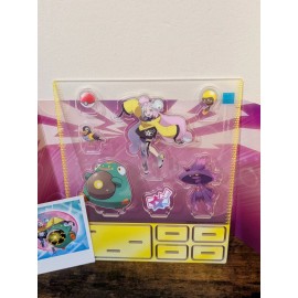 Iono's Bellibolt EX Premium Collection Acrylic Standees and Backdrop s/ Sticker