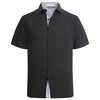 Esabel.C Mens Short Sleeve Dress Shirts 4-Way Stretch Regular Fit