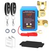Kill Switch for Car with Led Voltage Display,12V 240A Remote