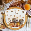 Horaldaily 100 Thanksgiving Fall Disposable Paper Decorative Guest Napkins, Pumpkin