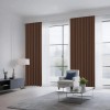 CUCRAF Brown Blackout Curtains 52X84 Pack Of 2 Thermal Insulated