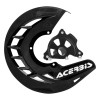 Acerbis X-Brake Front Disc Cover Kit Black w/ Black Mount