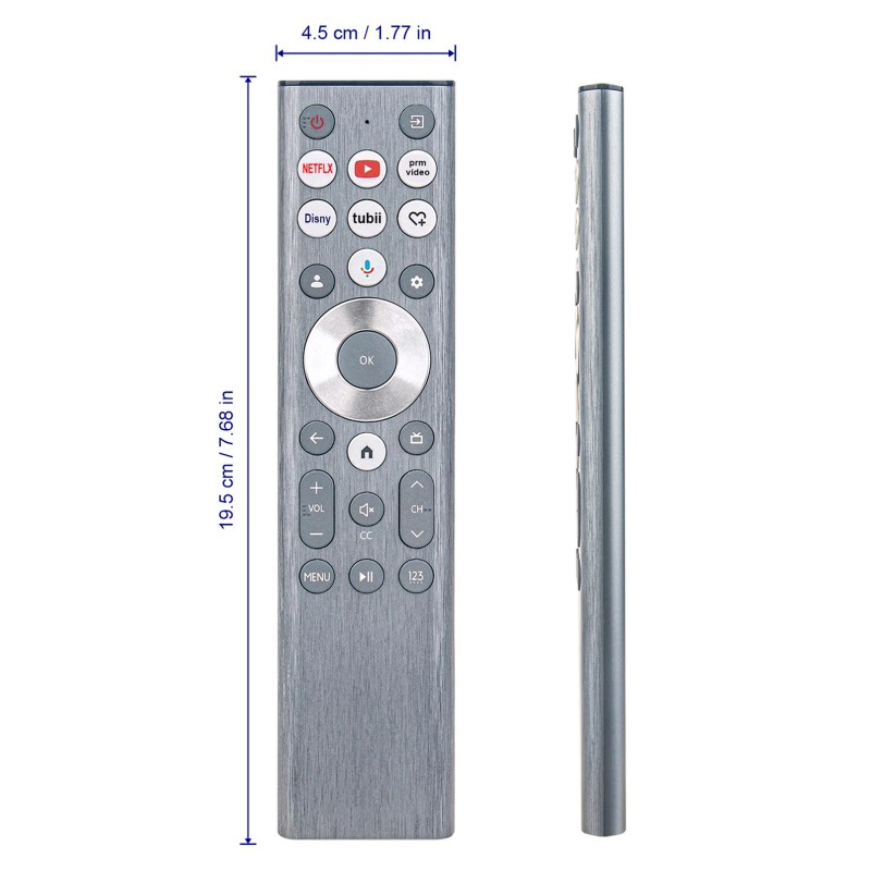 For Hisense ERF6A80 Replace Voice Remote for Hisense TV 85U8N