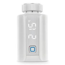 Homematic IP Smart Home Radiator Thermostat, Evo, Digital Heater Thermostat, Control via App, Alexa and Google Assistant, Easy Installation, Energy Saving, 155105A0.