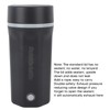 Portable Travel Electric Kettle 300W 500ml 304 Stainless Steel Automatic