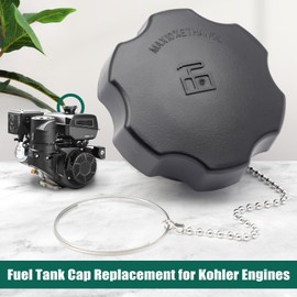 Fuel Tank Cap Replacement for Kohler 17 173 49 17 173 49 S, Gas Fuel Cap Lid for CH245 CH255 CH260 CH270 CH395 CH440 SH255 SH265 SH270 Engine