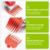 SGERUFZ Pack of 10 slide-on combs for clippers, 1.5 mm