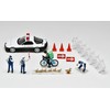 TOMYTEC Geo-Colle 64# Car Snap 16b Police 2 ABS Plastic