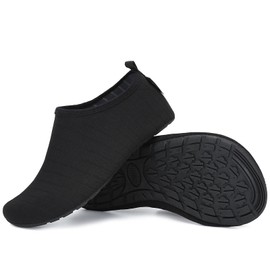 Saguaro Unisex Slippers Lightweight Breathable Slippers Size 3-12 (Wassersportschuhe) - black, size: 40/41 EU