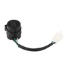 Aramox 3 Pins Round Motorcycle Turn Flasher Relay Blinker Black