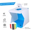 KONTONTY Portable 20cm Mini Photo Studio Box Photography Lightbox for