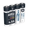 Ansmann Max E AA 2100 mah Low Self Discharge 4pk.
