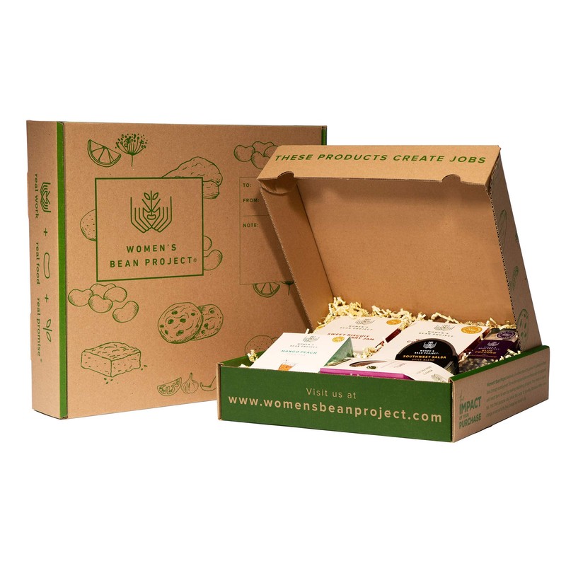 Women's Bean Project Mealtime Gift Box, 4 Items