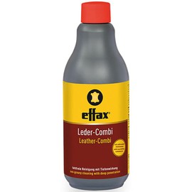 Effax Unisex's Leather Combi Bottle, Brown, 500ml