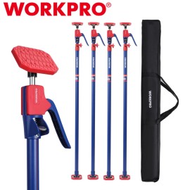 WORKPRO Cabinet Jack Support Pole 154 lbs Capacity for Cabinet Jack 4-Pack New