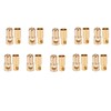 10 Sets 6mm Banana Connector Plug Copper Plating Good Transmission