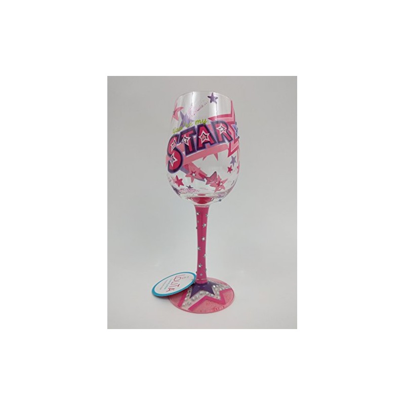 Santa Barbara Design Studio You're My Star Lolita Wine Glass,