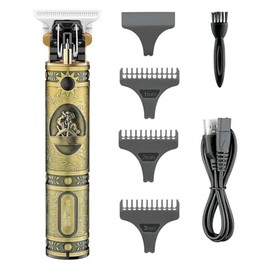 Hair Clippers for Men, Vintage T9 Trimmer For Men Beard Trimmer Hair Clipper Hair Cutting Machine Professional Barber Cordless Rechargeable