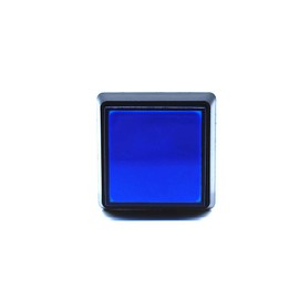 Arcity 5 Pcs Arcade LED Push Buttons Square 51mm*51mm with Microswitch Push DIY Illuminated DIY Game Machine Rectangle Each Color One Piece New