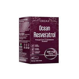 Orzax Ocean Resveratrol 200 Mg 30 Kapsül