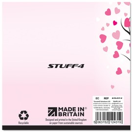 Stuff4 10th Wedding Anniversary Card Love - 3653 Days Together - 10 Anniversary Card Wedding Anniversary Gifts for My Husband My Wife 145 mm Funny Greeting Cards