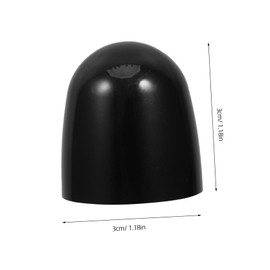 Operitacx 4pcs Toilet Bolt Covers Caps Decorative Screw Covers for Toilet Floor Bolts Easy Installation Bathroom Accessory