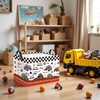 Rectangular Storage Basket Waterproof Storage Bin for Bedroom Collapsible Bin