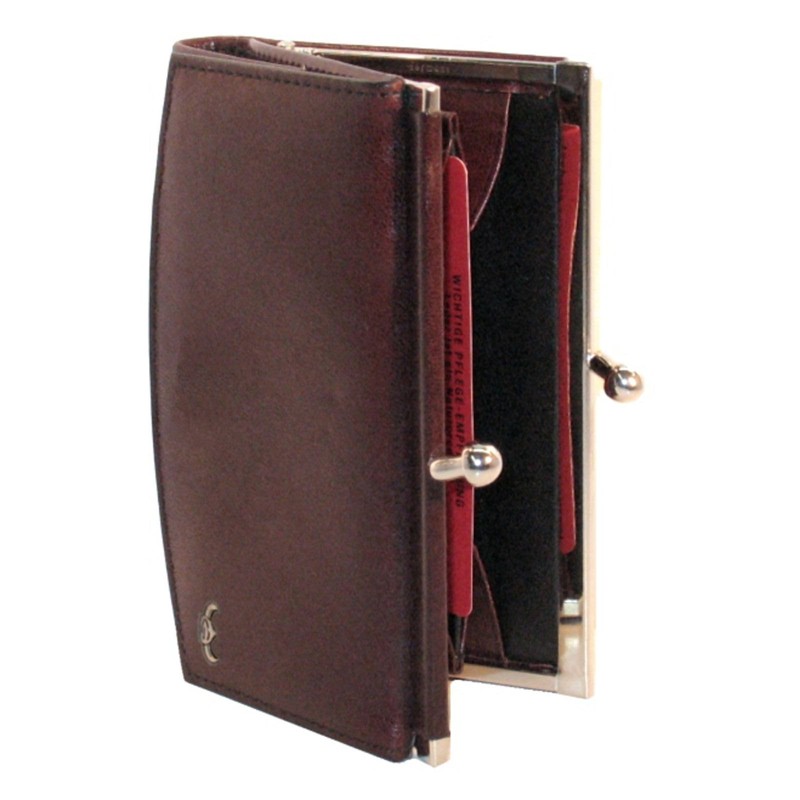 Golden Head Colorado Classic French Coin Purse Bordeaux, bordeaux, rfid
