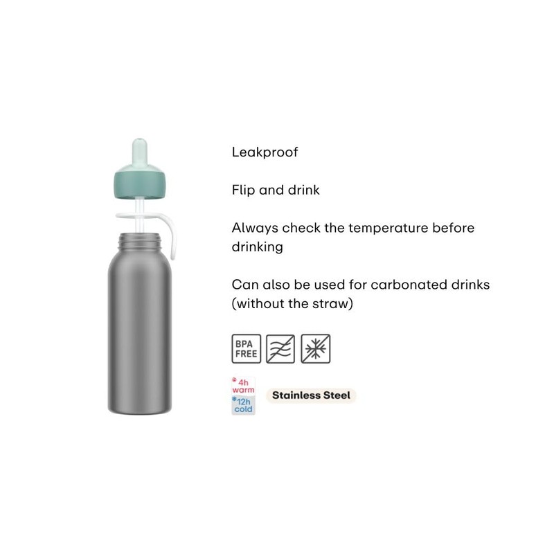 Mepal - Flip-up Campus Thermal Flask - Insulated Drinking Bottles