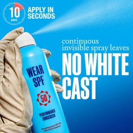 Wear SPF Performance Sport Sunscreen Spray – Water & Sweat-Resistant SPF 50