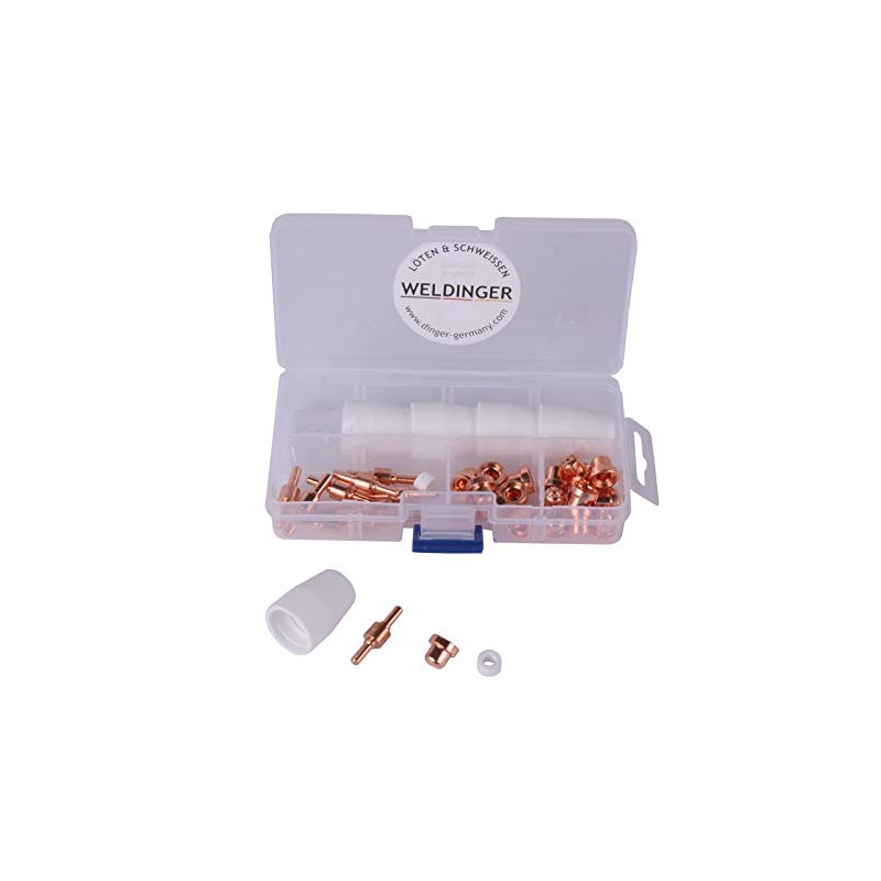 WELDINGER CUTSet1 Wear Parts Set 37 Pieces for Plasma Cutters