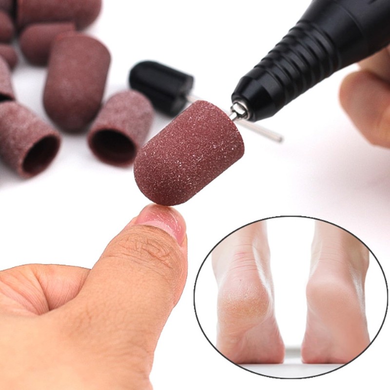 Nail Art Sanding Cap Set - 50 Sanding Belts for