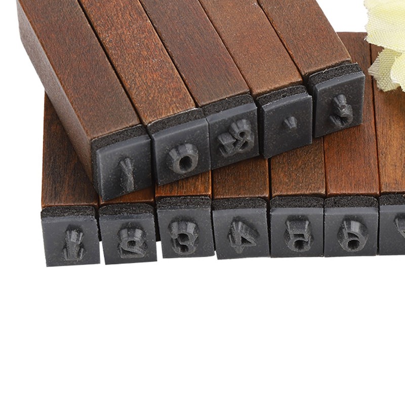 70 Pcs Stamps Set Comfortable Touch Anti Slip Letters Numbers