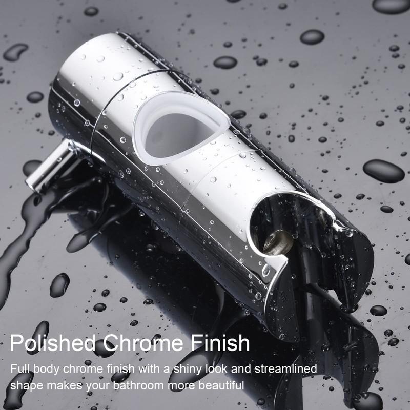 Adjustable Shower Head Holder for Slide Bar Rail Head Bracket