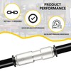 Yoebor 3/8" OD Check Valve Push to Connect One Way