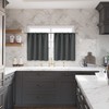 BGment Small Blackout Curtains 36 Inch Length for Kitchen Window