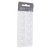 10pcs Double Vent Bass Dome Accessory Single Layer Double Vent